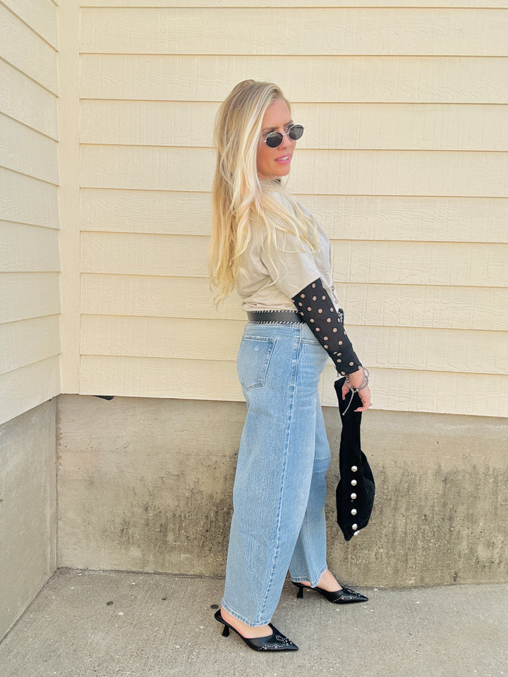 Lucky Horseshoe Barrel Jeans
