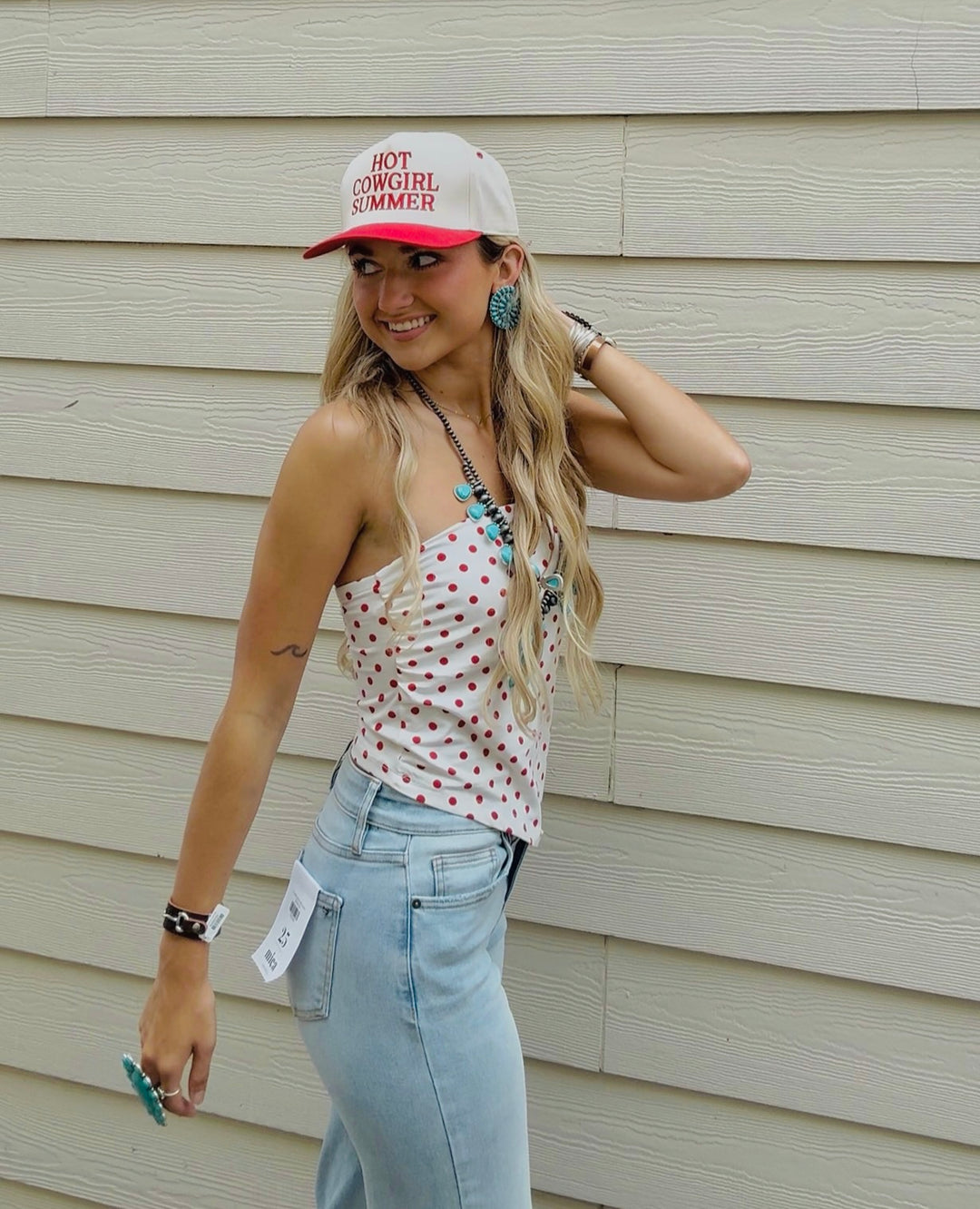 The Rany Polka Dot Tube Top