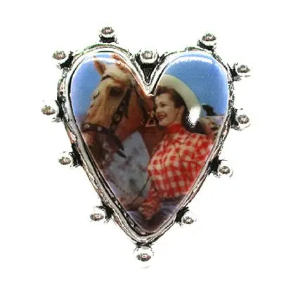 Horsing Around Cowgirl Cuff Ring
