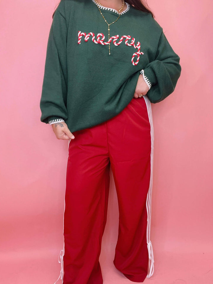 The Ruby Ribbon Pants