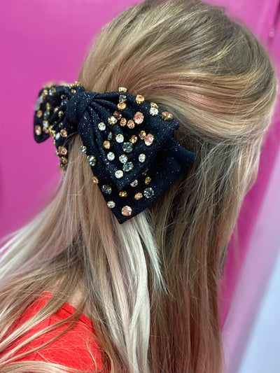 The Mia Rhinestone Bow