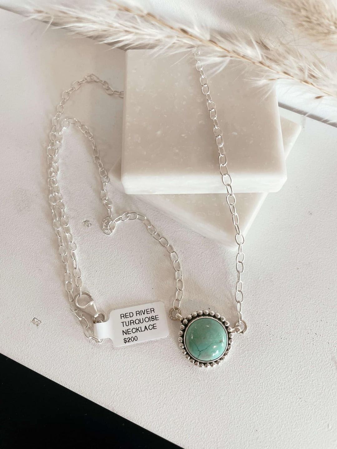 Red River Turquoise Necklace #124