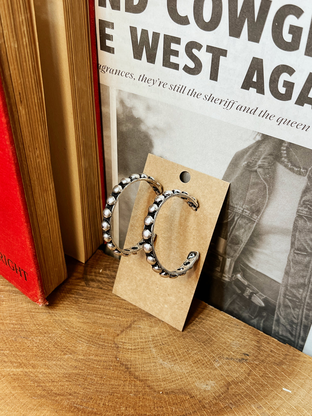 Western Essential Studded Hoops