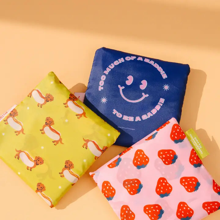 Baddie & Saddie Foldable Nylon Bag