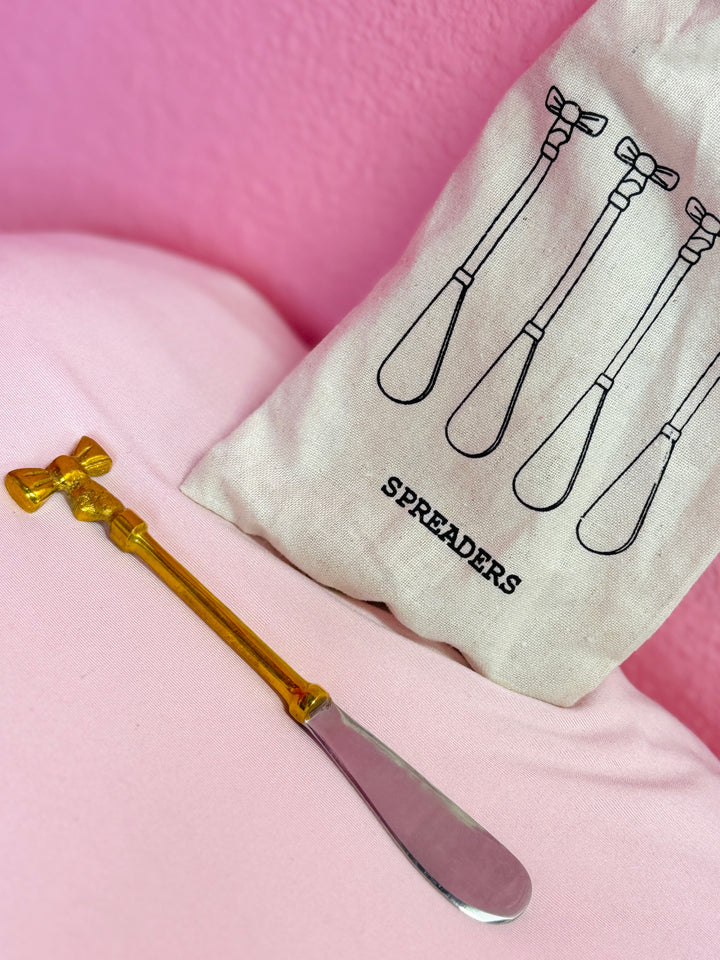 Put A Bow On It Appetizer Spreader Knives
