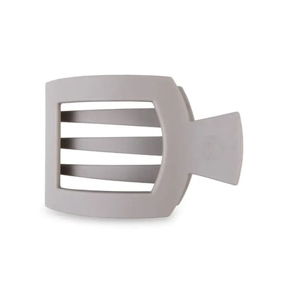 Silver Flames Flat Hair Clip