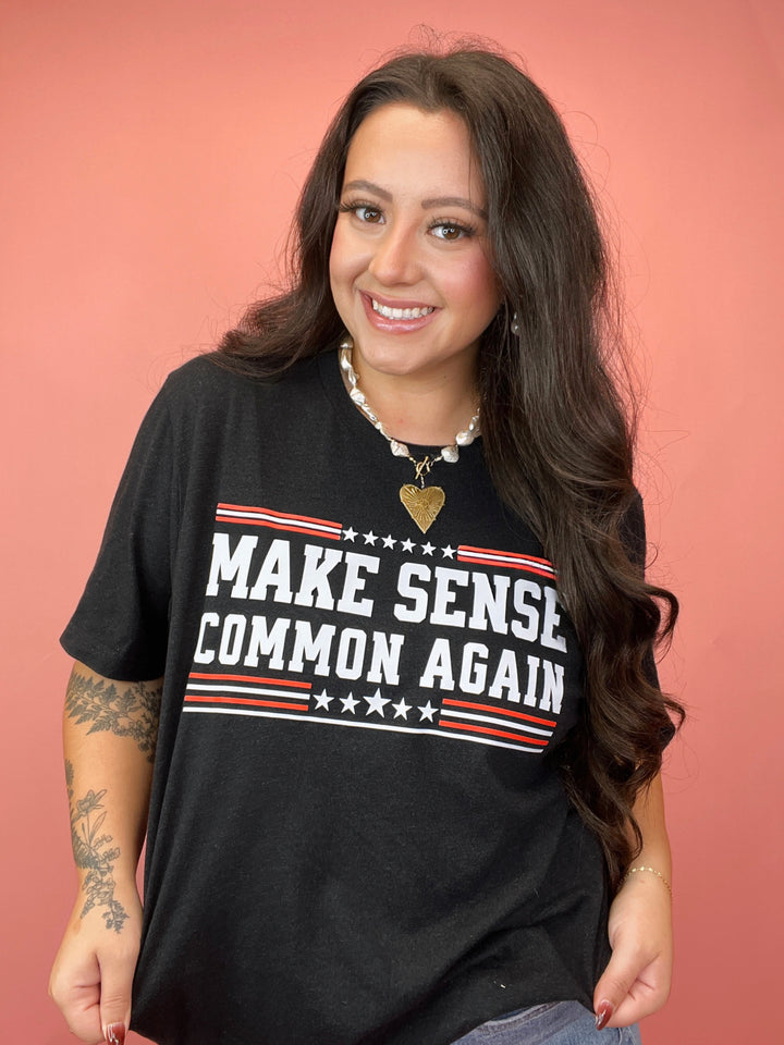 Make Sense Common Again Graphic Tee