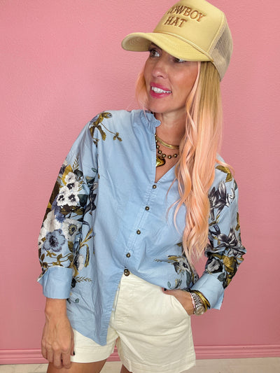 The Chambray Lux Top