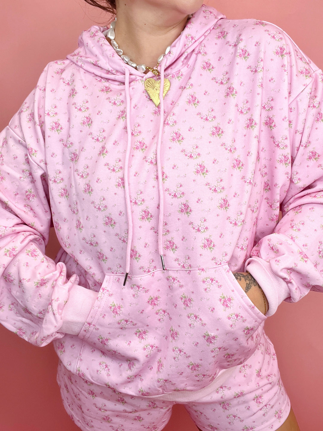 Rosie Floral Hoodie