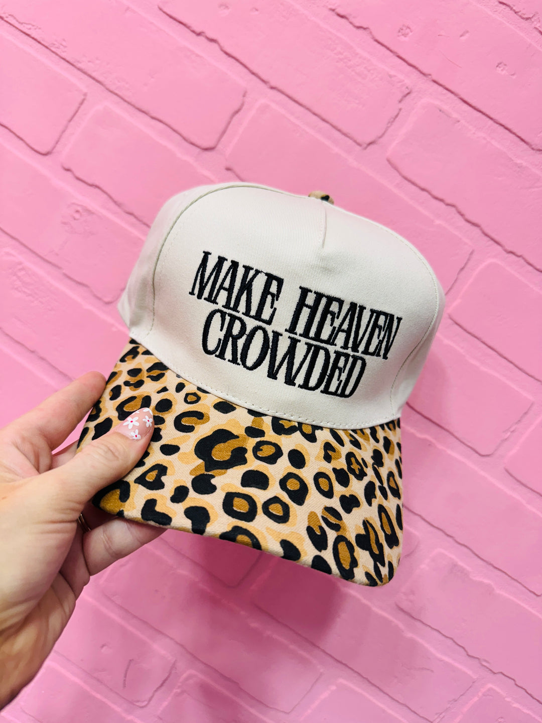 Make Heaven Crowded Trucker Hat