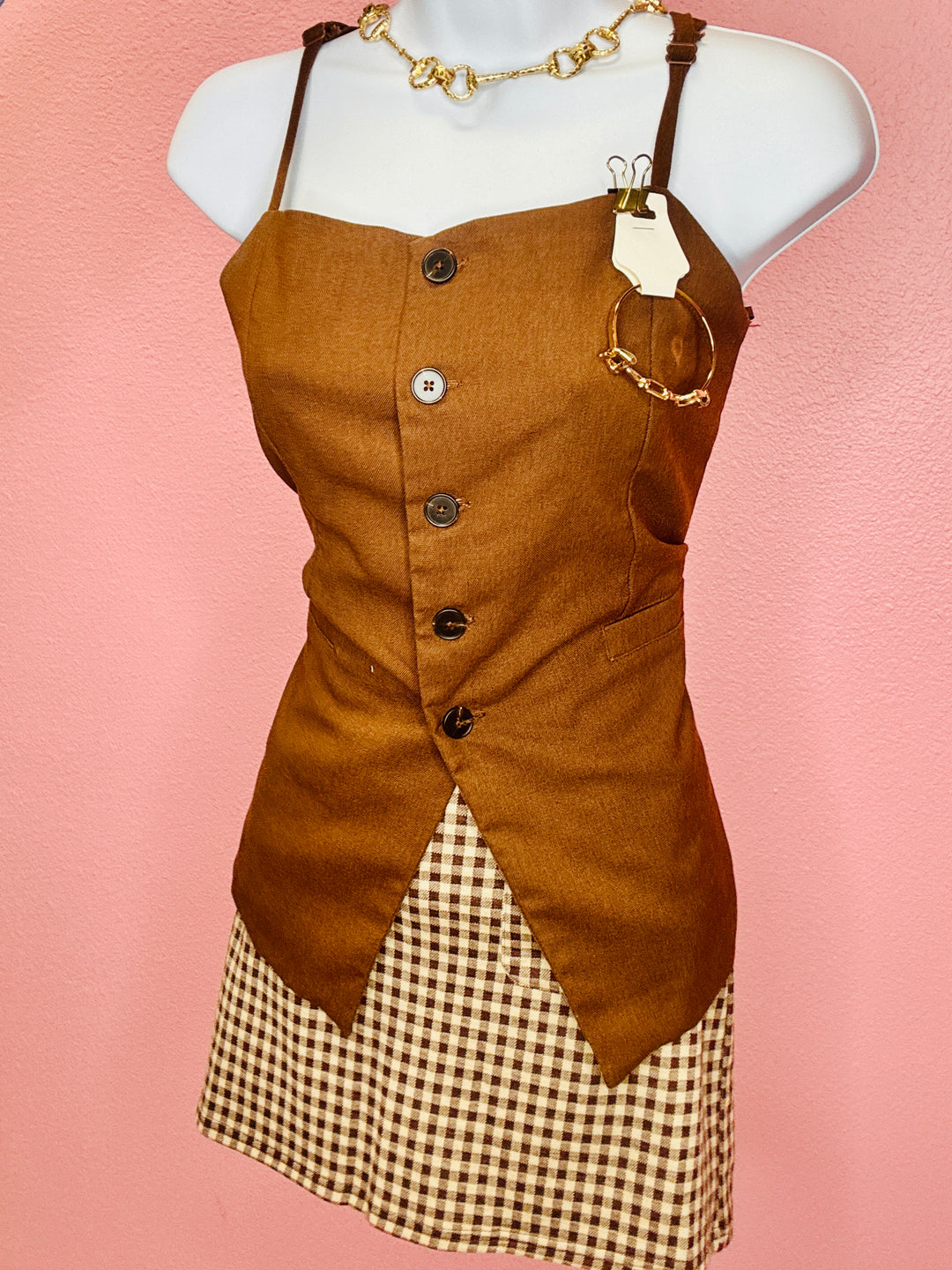 The Quinton Button Up Tank