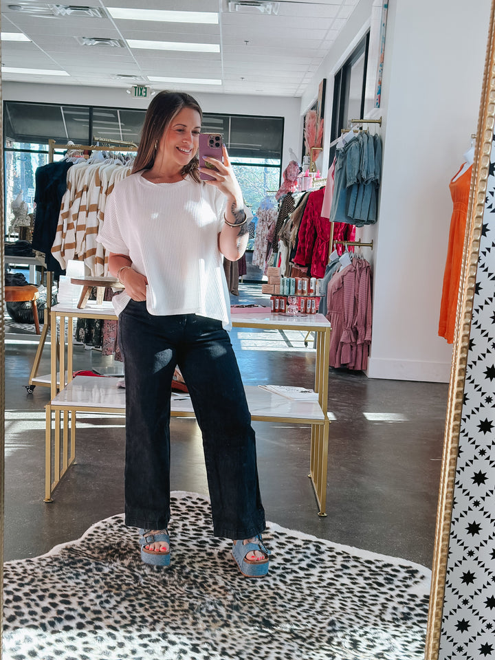 The Leighann Acid Wash Pants