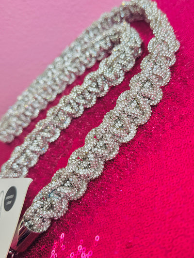 Dazzling Dreams Crystal Rhinestone Bag Shoulder Strap