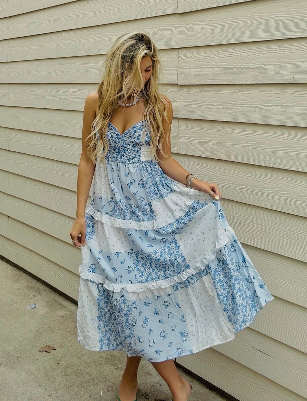 The Delilah Patchwork Dress – Shop The Pug