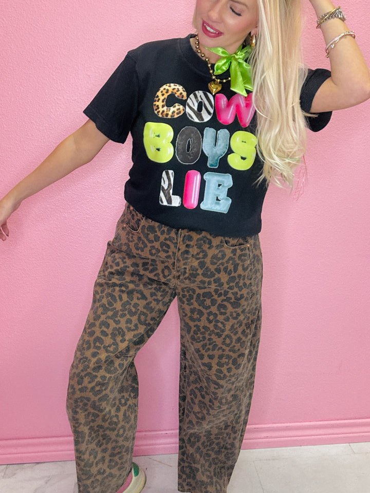 Cowboys Lie Bubble Graphic Tee