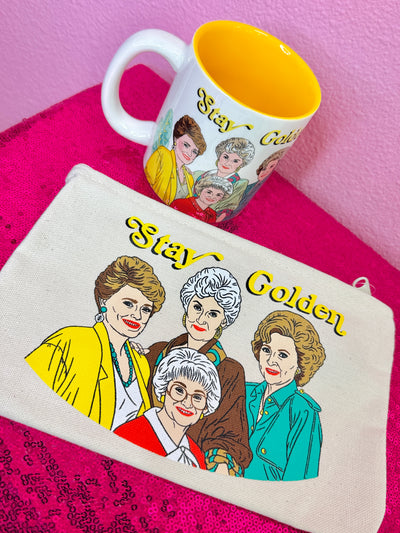 Stay Golden Pouch
