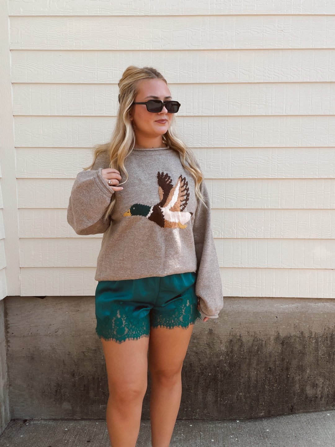 Duck, Duck, Cozy Pullover