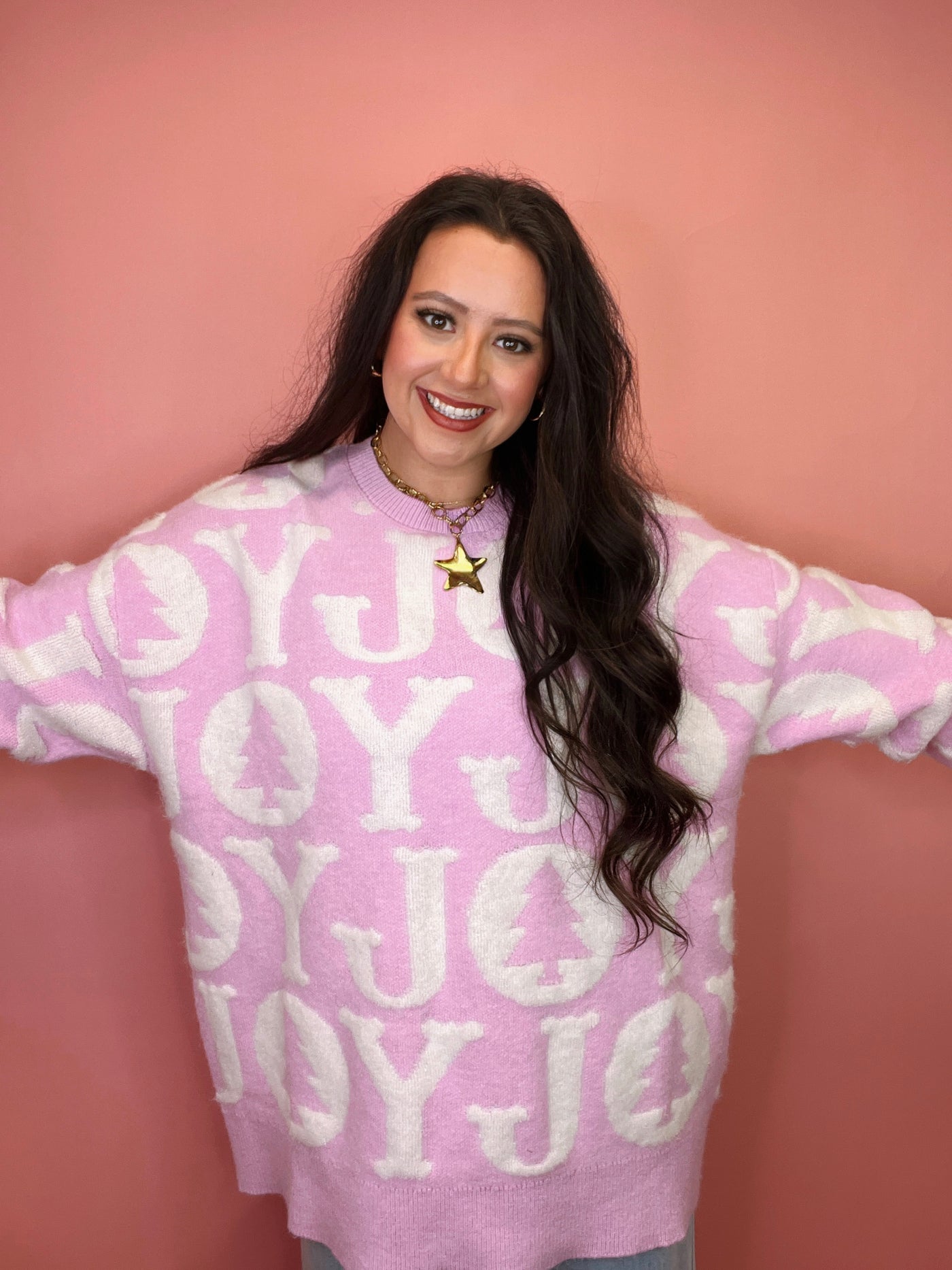 The 3D Joy Pullover Sweater