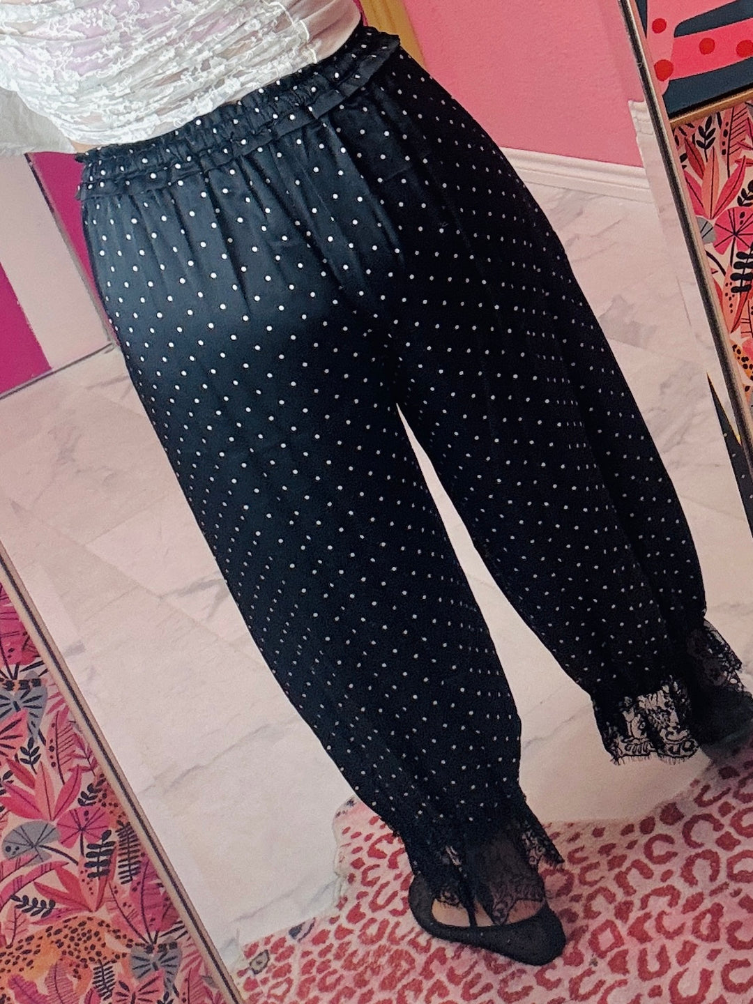 Polka Dot Bloomer Pants