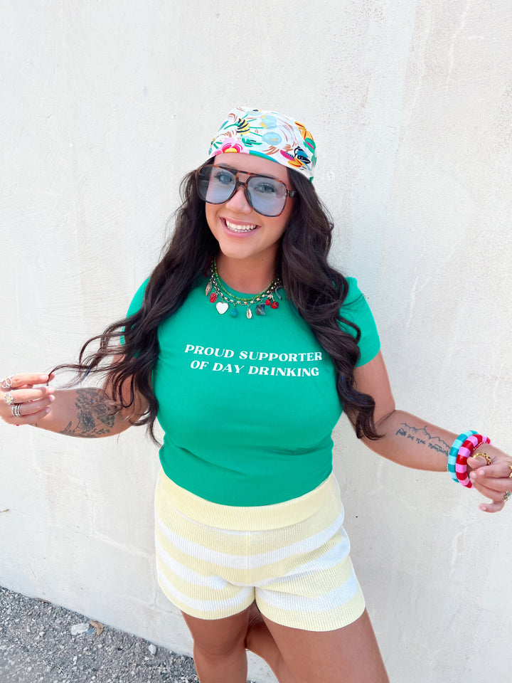 Supporter Of Day Drinking Baby Tee