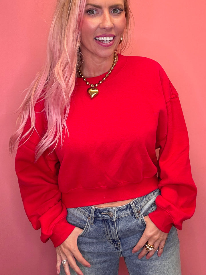 The Effortlessly Cozy Crop Sweater