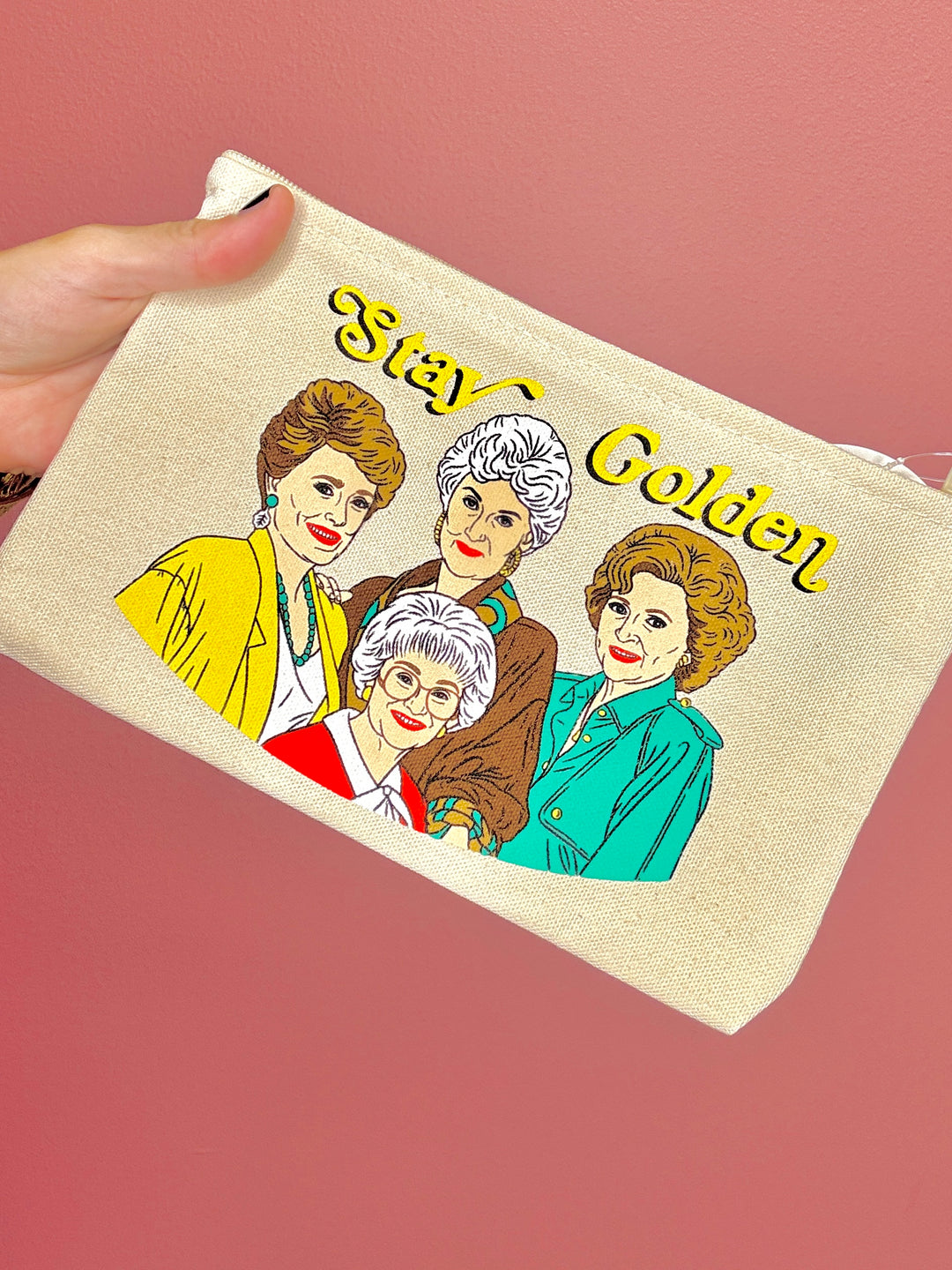 Stay Golden Pouch