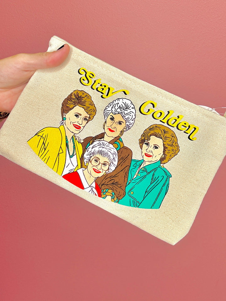 Stay Golden Pouch