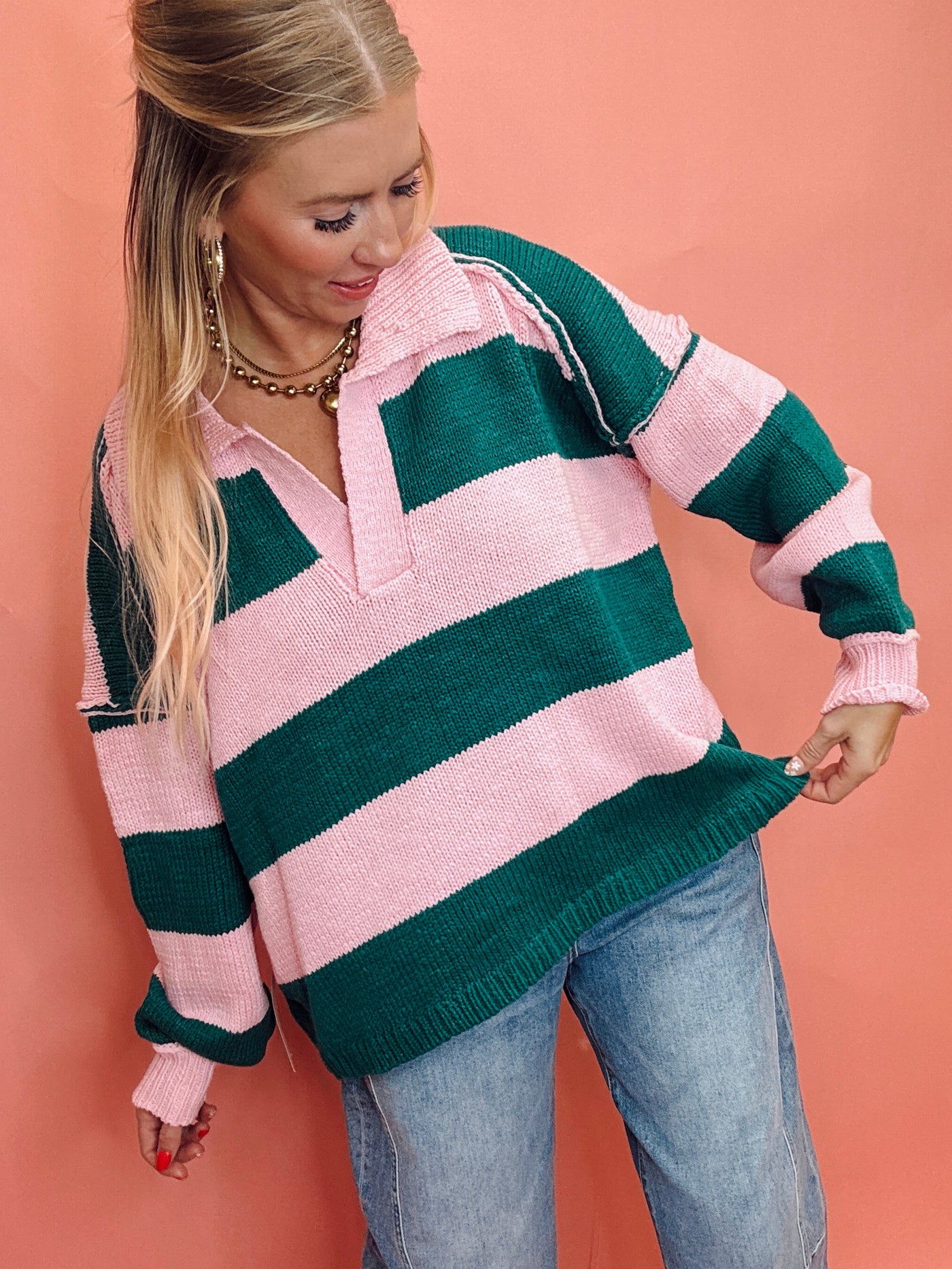 The Sammie Stripe Sweater