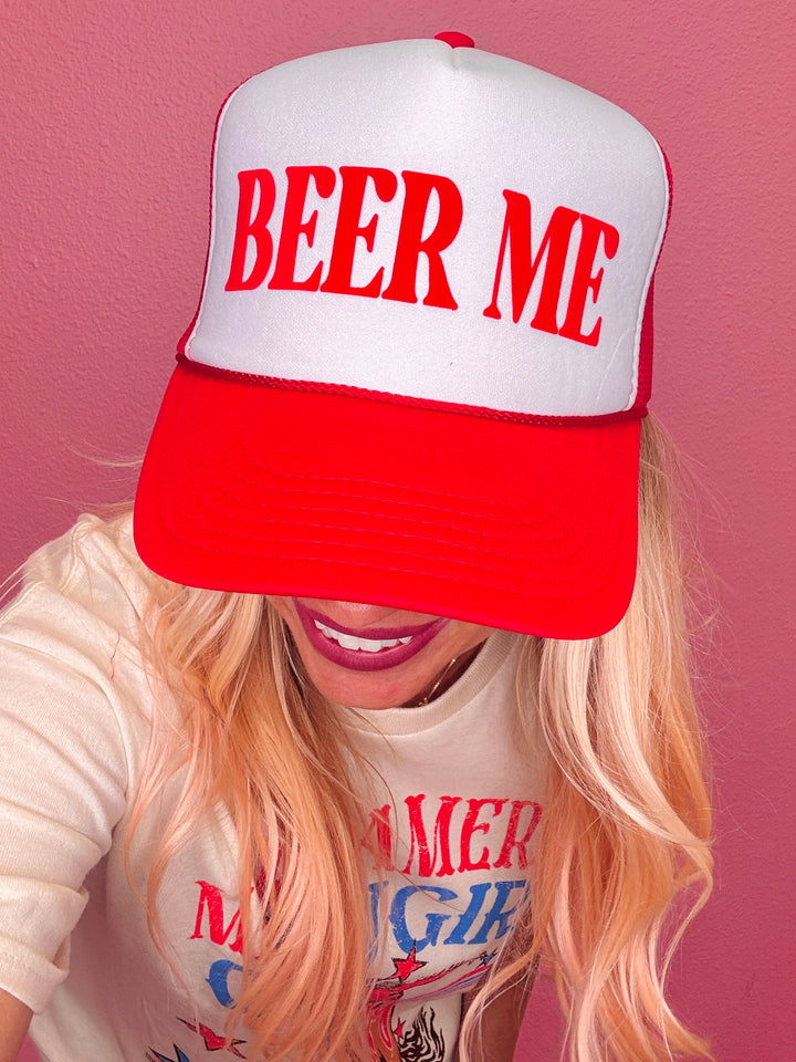 Beer Me Foam Trucker Hat