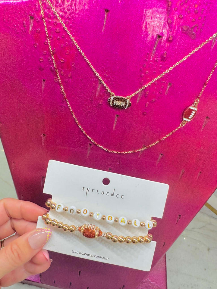 Friday Night Football Necklace