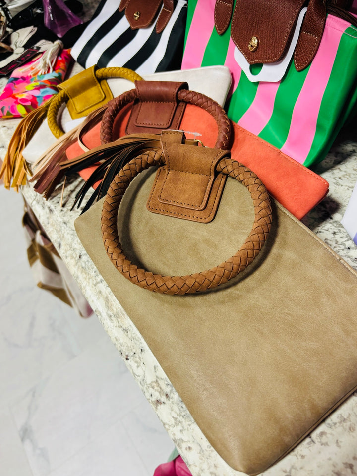 Brandi Tassel Clutch