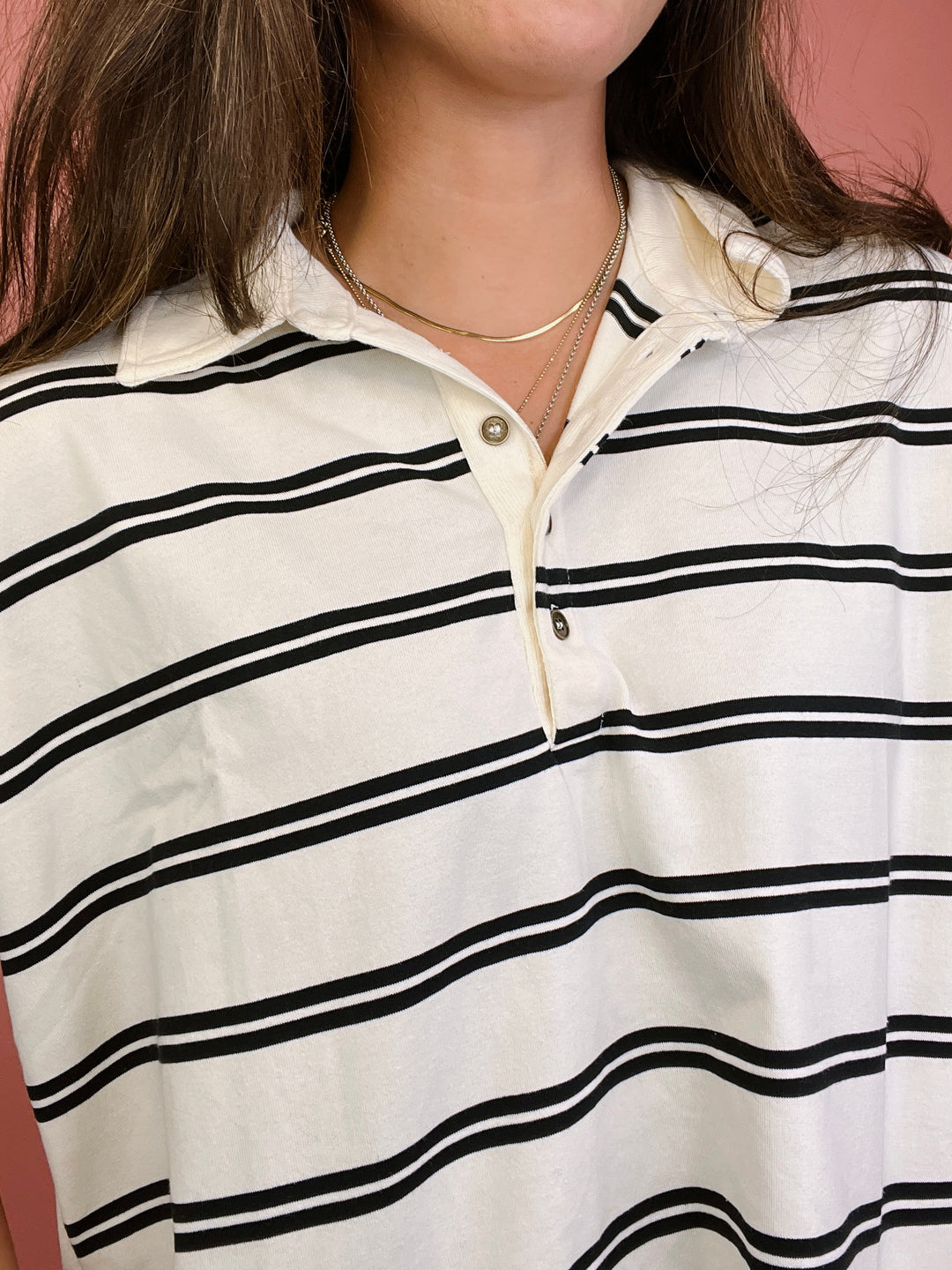 Stripe & Tell Knit Crop