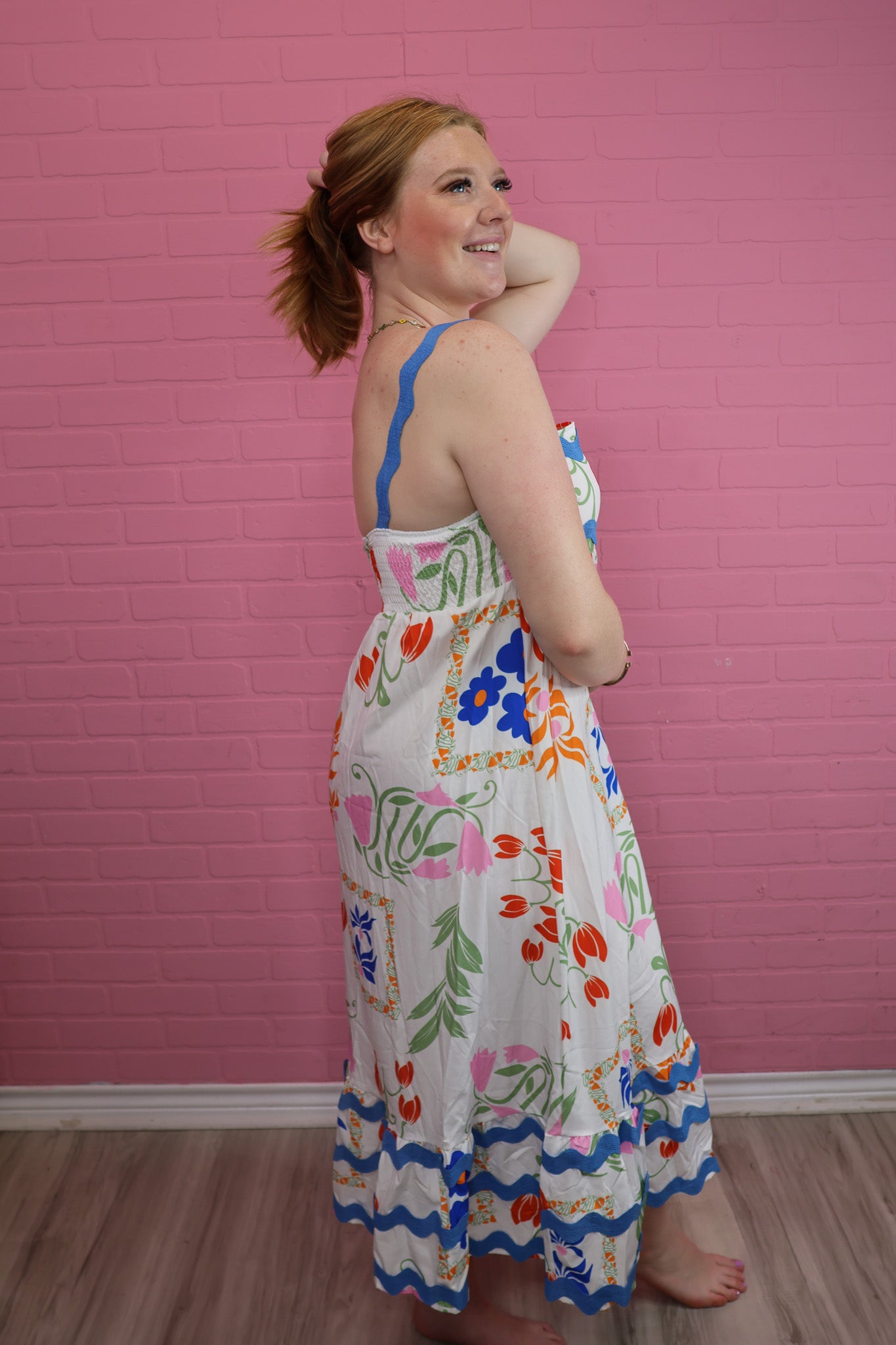 The Dahlia Floral Dress