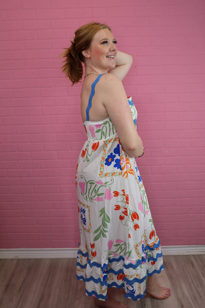 The Dahlia Floral Dress