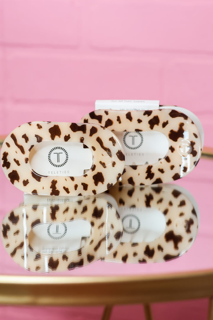 Blonde Tortoise Round Hair Clip