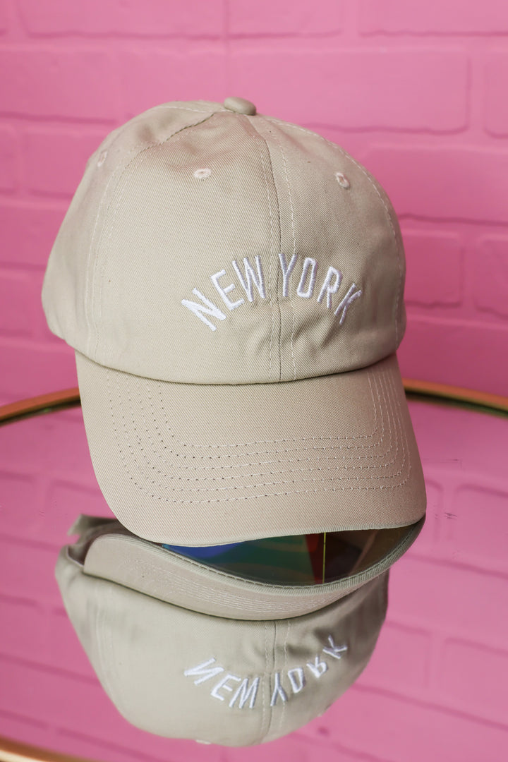 Embroidered City Cap