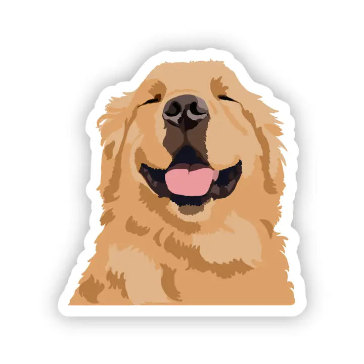 Golden Retriever Sticker