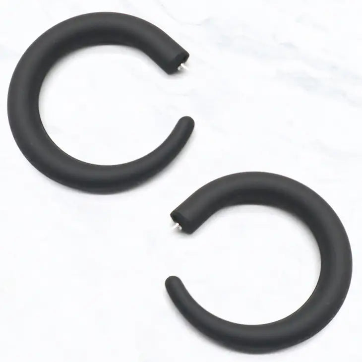 Fun & Funky Matte Hoops