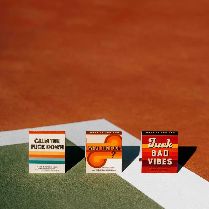 Vintage-Style Matchbooks | Funny Matches
