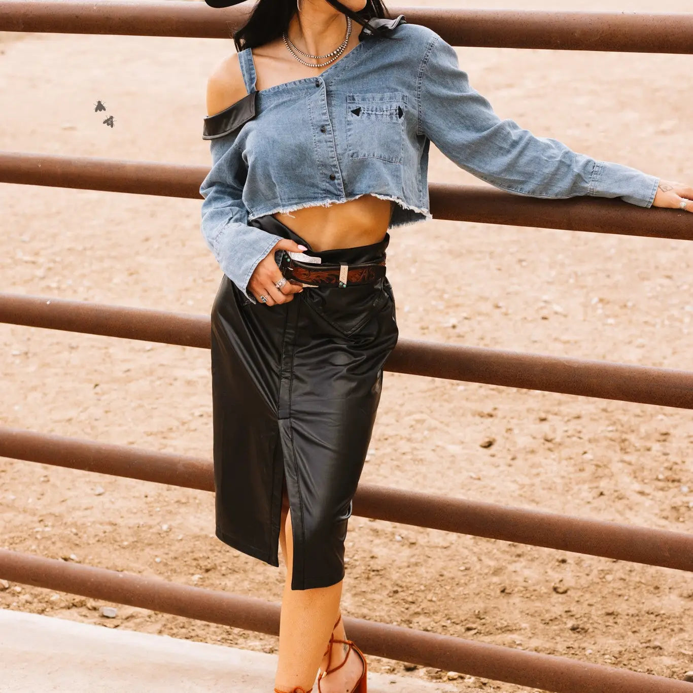 Sidewinder Crop Top
