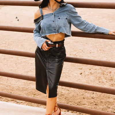 Sidewinder Crop Top