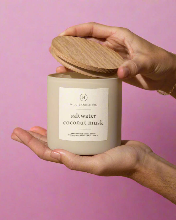 Saltwater Coconut Musk Candle