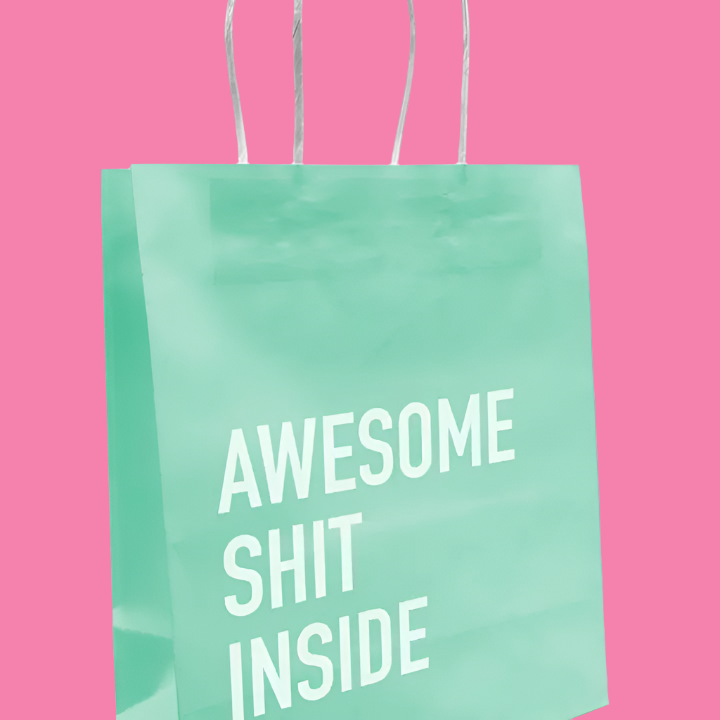 Awesome Shit Inside Gift Bag