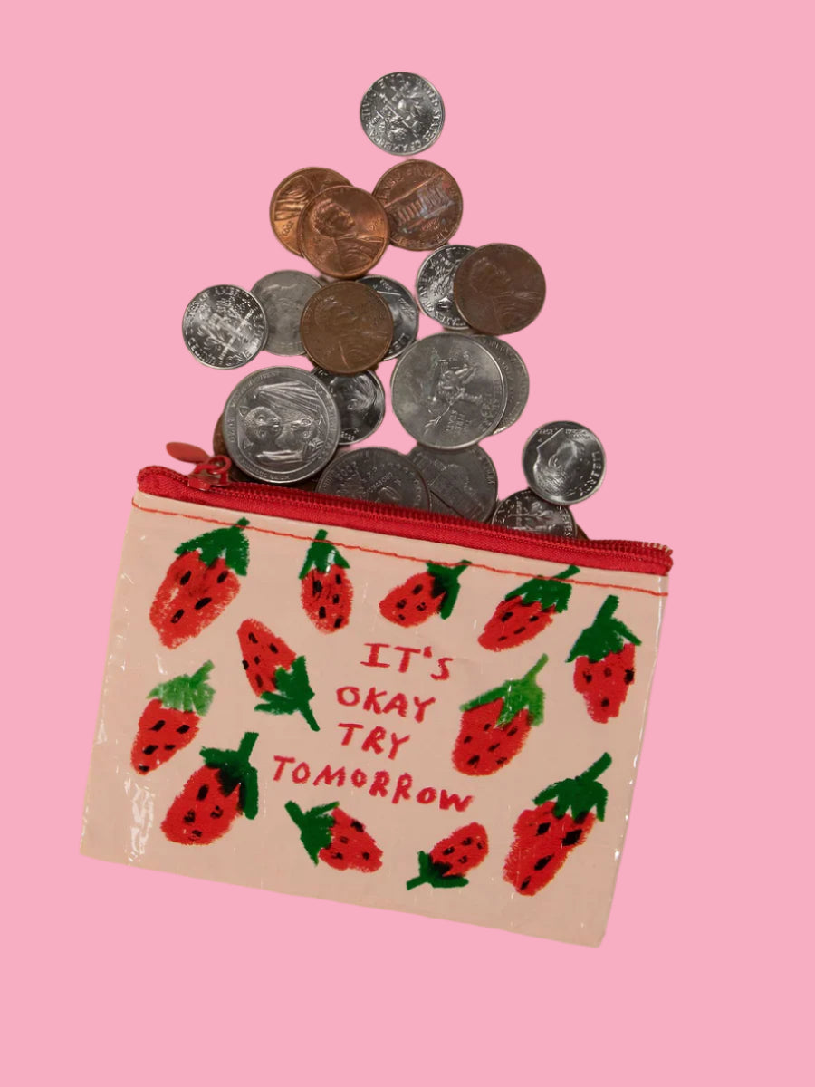 It's Ok Try Tomorrow Coin Purse
