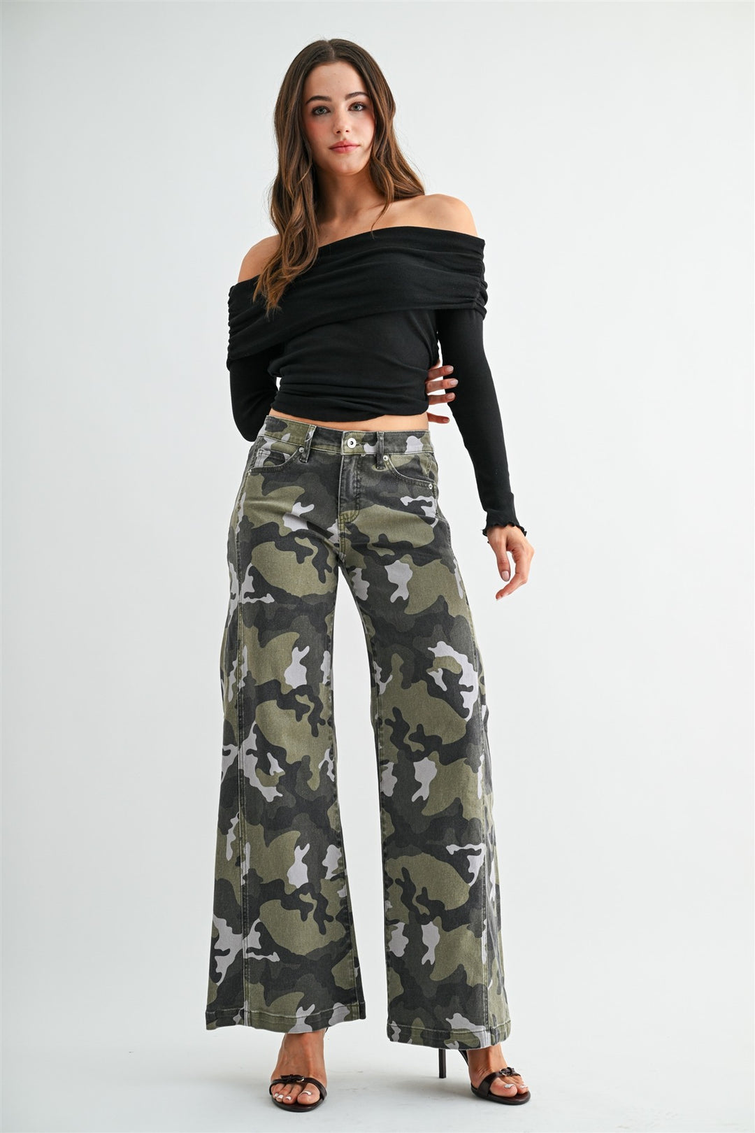 Wanted & Wild Camo Pants