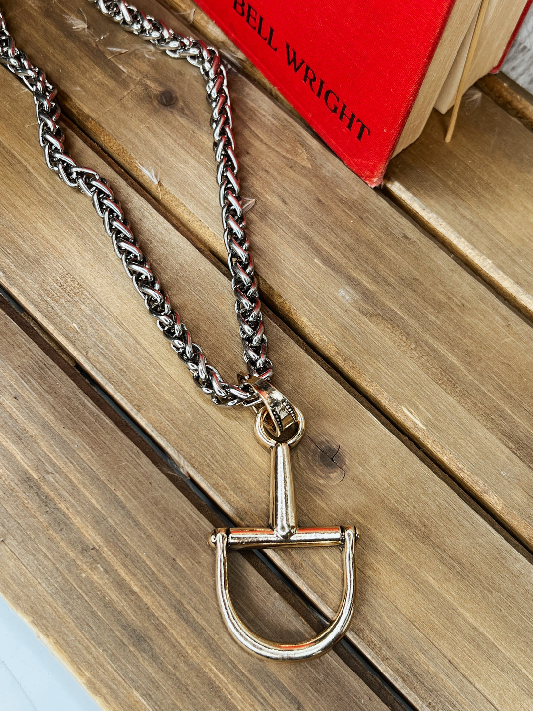 The Mini High Desert Snaffle Necklace