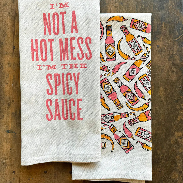 Hot Mess Tea Towel