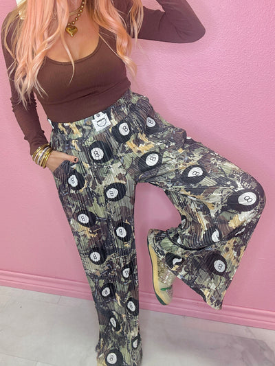 Lucky Shot Plisse Pants