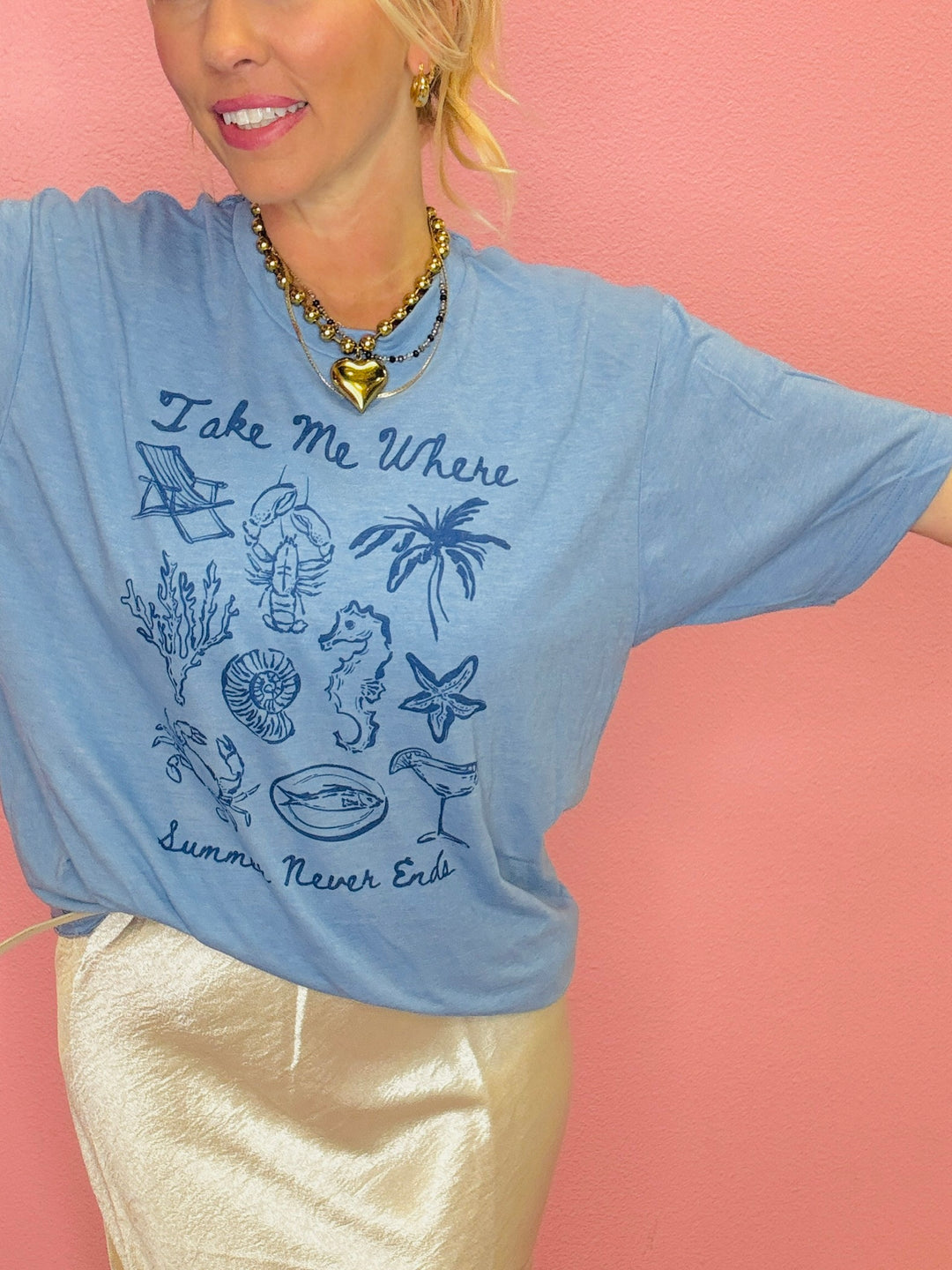 Summer Never Ends Graphic Tee