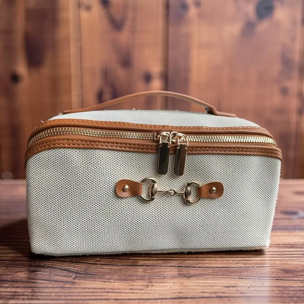 Snaffle Bit Toiletry Bag